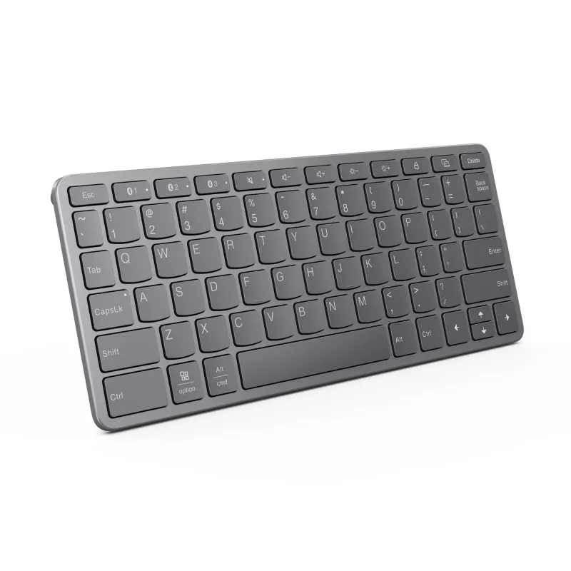 Lenovo ZG38C05820 näppäimistö yleiskäyttöinen USB + Bluetooth QWERTY US English harmaa