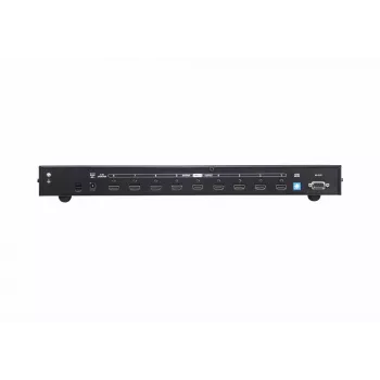 ATEN 8-porttinen True 4K HDMI-jakaja, HDMI, 8x HDMI, 4096 x 2160 pikseliä, musta, metalli, 4K Ultra HD