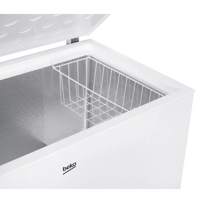 Pakastin BEKO CF380EWN — 371 l, invertterikompressori, luokka E, valkoinen