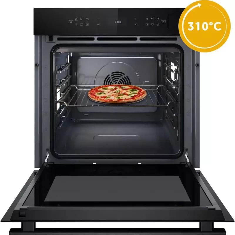 Kalusteisiin asennettava uuni Whirlpool WOI6A8FPT1SBA 73 L sähkö musta kosketusohjaus