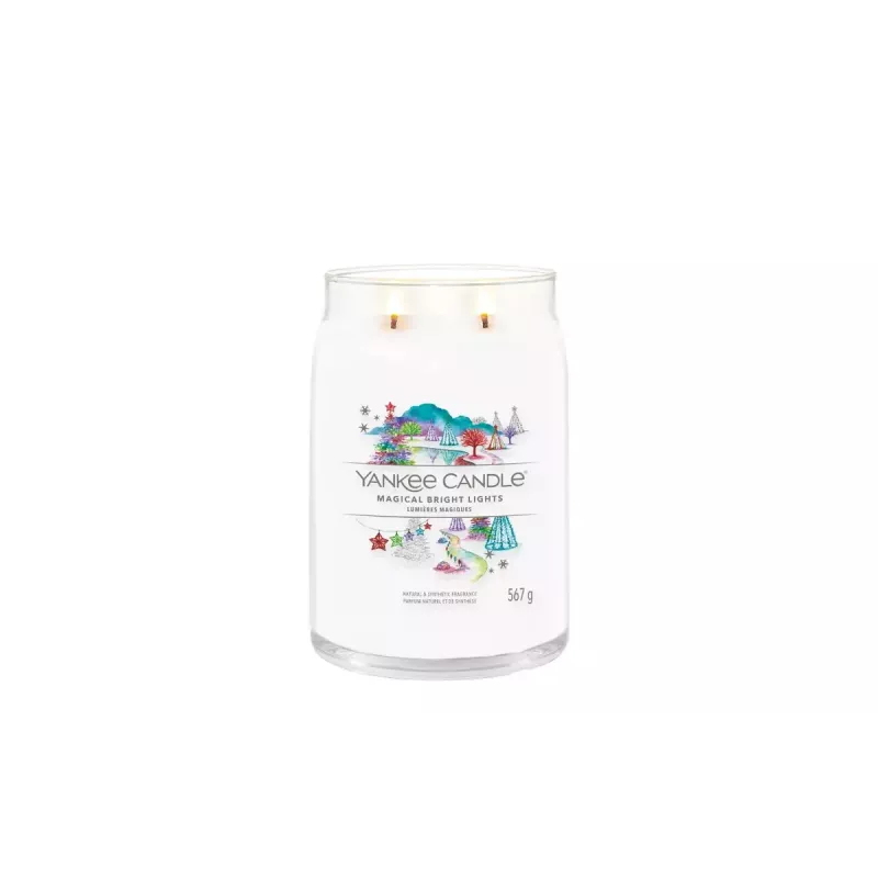 Yankee Candle Signature Magical Bright Lights iso purkkikynttilä, 567 g