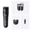 Partakone BRAUN BT5520 — 0,5–20 mm, 40 pituusasetusta, ladattava, 120 min akunkesto, musta