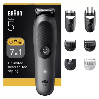 Braun 80789911 hiustenleikkuukone/trimmeri tummanharmaa 21 litiumioni (Li-Ion)