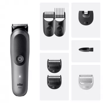 Braun 80789911 hiustenleikkuukone/trimmeri tummanharmaa 21 litiumioni (Li-Ion)