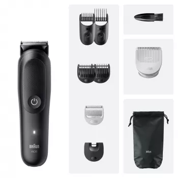 Braun 80789921 hiustenleikkuukone/trimmeri musta 21 litiumioni (Li-Ion)