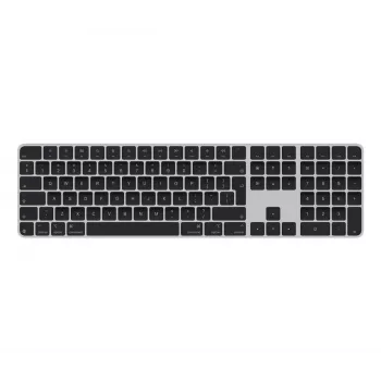 APPLE Magic Keyboard With Touch Id And Numeric Keypad For Apple Silicon - musta - Qwerty Uk (MXK83Z/A)