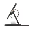 BELKIN Wireless Charging Stand - Boost Charge Pro - 3-in-1 With Qi2 15w - musta