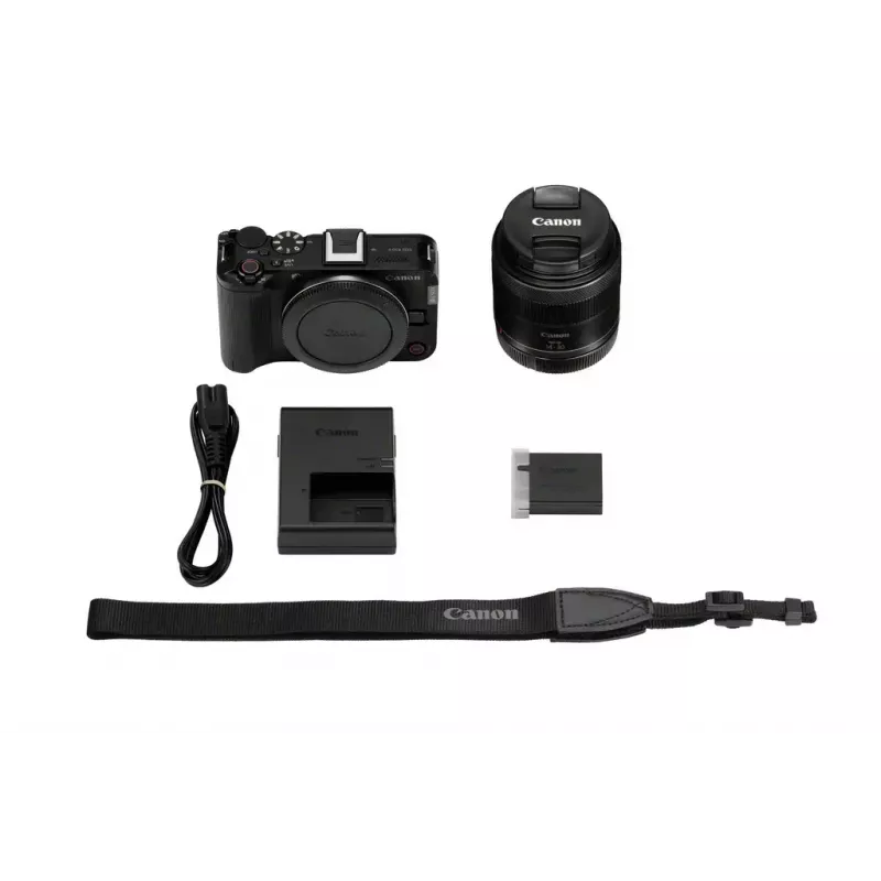 Kamera MILC Canon EOS R50V 24,2 MP CMOS 4K Ultra HD musta