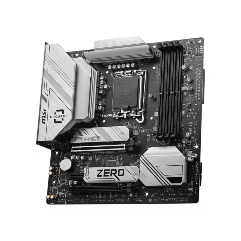 Emolevy MSI B760M Project Zero Intel B760 LGA 1700 micro ATX