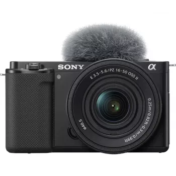 Sony ZV-E10 + E PZ 16-50mm F3.5-5.6 OSS II MILC 24,2 MP CMOS 6000 x 4000 pikseliä musta