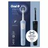 Oral-B Vitality Pro Duo pyörivä-värähtelevä hammasharja aikuisille, musta, sininen, valkoinen