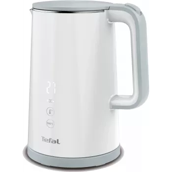 Sähkövedenkeitin Tefal KO6931, 1,5 L, 1800 W, valkoinen, 5 lämpötila-asetusta, lämpimänäpitotoiminto 30 min