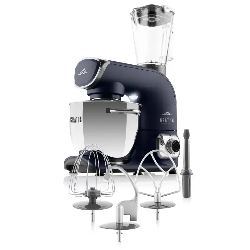 Yleiskone ETA Gratus EVO Elegance — 1500 W, 8 nopeutta, 3,5 L kulho, sininen