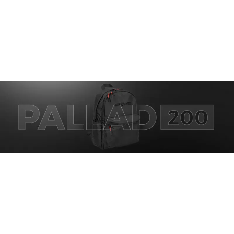 Pelireppu Genesis GENESIS Palladium 200 — musta, polyesteri, 140×280×400 mm