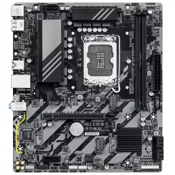 Micro-ATX-emolevy GIGABYTE B860M E — LGA 1851 Intel Core Ultralle, DDR5 jopa 8800 MHz (O.C.), 2×PCIe 4.0 M.2, 1GbE