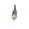 Äänisovitinkaapeli Digitus DB-510330-010-S 3,5 mm RCA:han 1 m musta