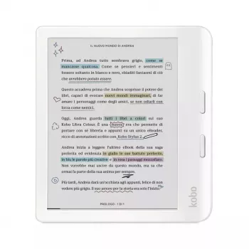 E-kirjan lukulaite Kobo Libra Colour 7