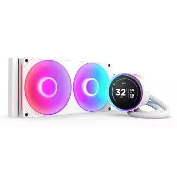 All-in-One-nestekylmä NZXT Kraken Elite 280 RGB 14 cm valkoinen