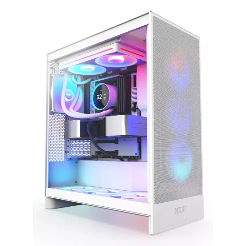 All-in-One-nestekylmä NZXT Kraken Elite 280 RGB 14 cm valkoinen