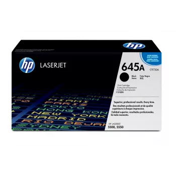 HP 645A C9730A värikasetti musta 10 000 sivua