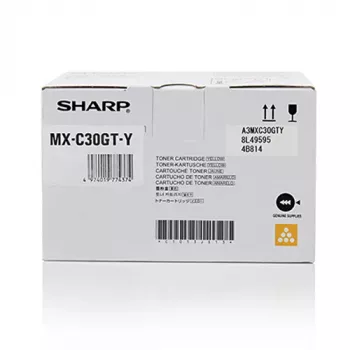 Sharp MXC30GTY värikasetti 1 kpl alkuperäinen keltainen