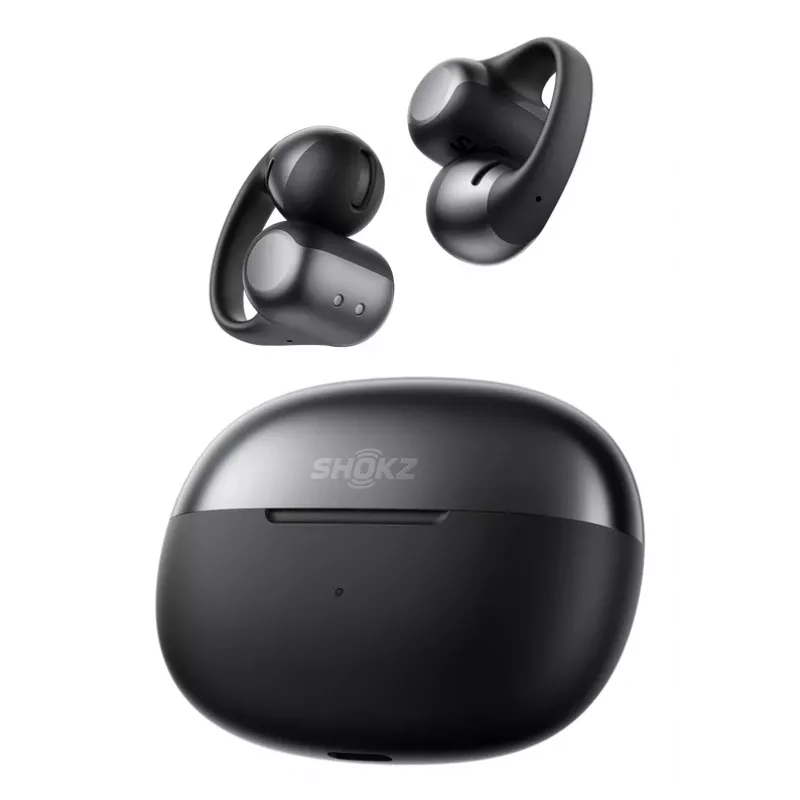 SHOKZ OpenDots ONE kuulokkeet langattomat Ear-clip-on puhelut/musiikki/urheilu/arki Bluetooth musta