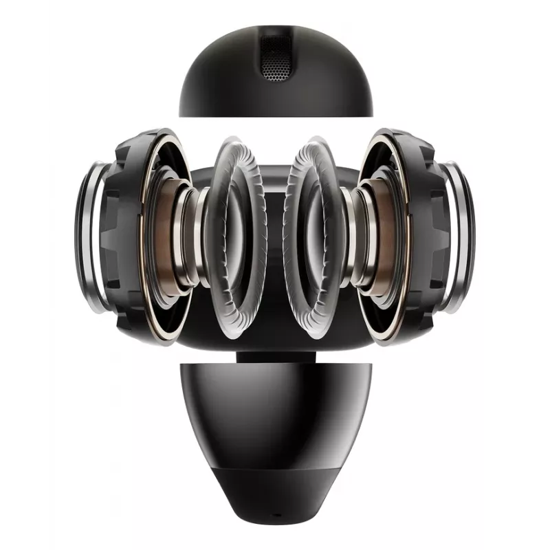SHOKZ OpenDots ONE kuulokkeet langattomat Ear-clip-on puhelut/musiikki/urheilu/arki Bluetooth musta