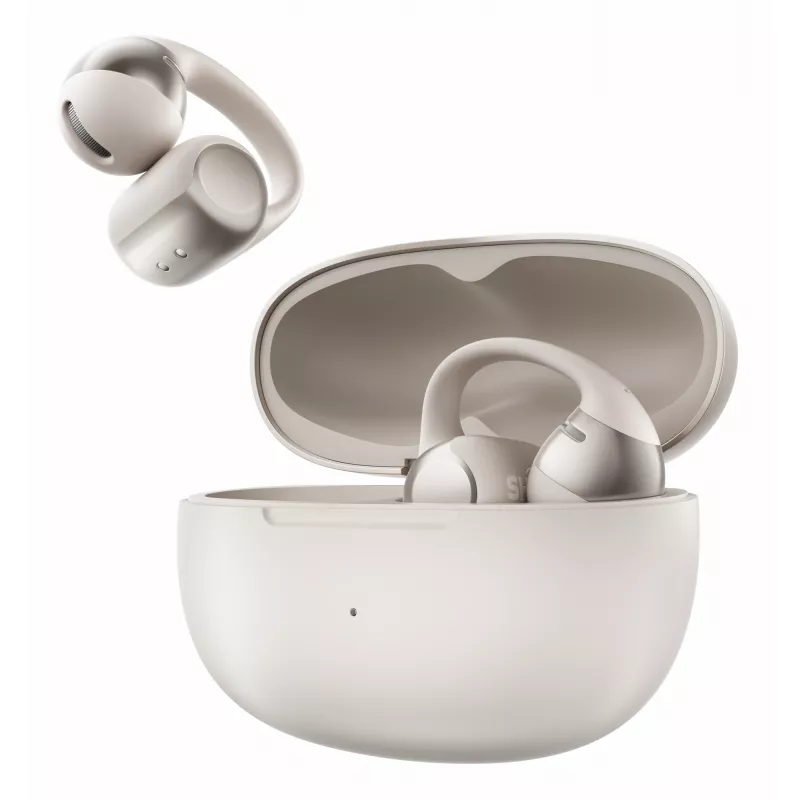 SHOKZ OpenDots ONE kuulokkeet langattomat Ear-Clip-On puhelut/musiikki/urheilu/arki Bluetooth harmaa
