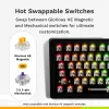 Glorious Gaming GMMK 3 PRO HE 65 % valmiiksi koottu langaton musta - US