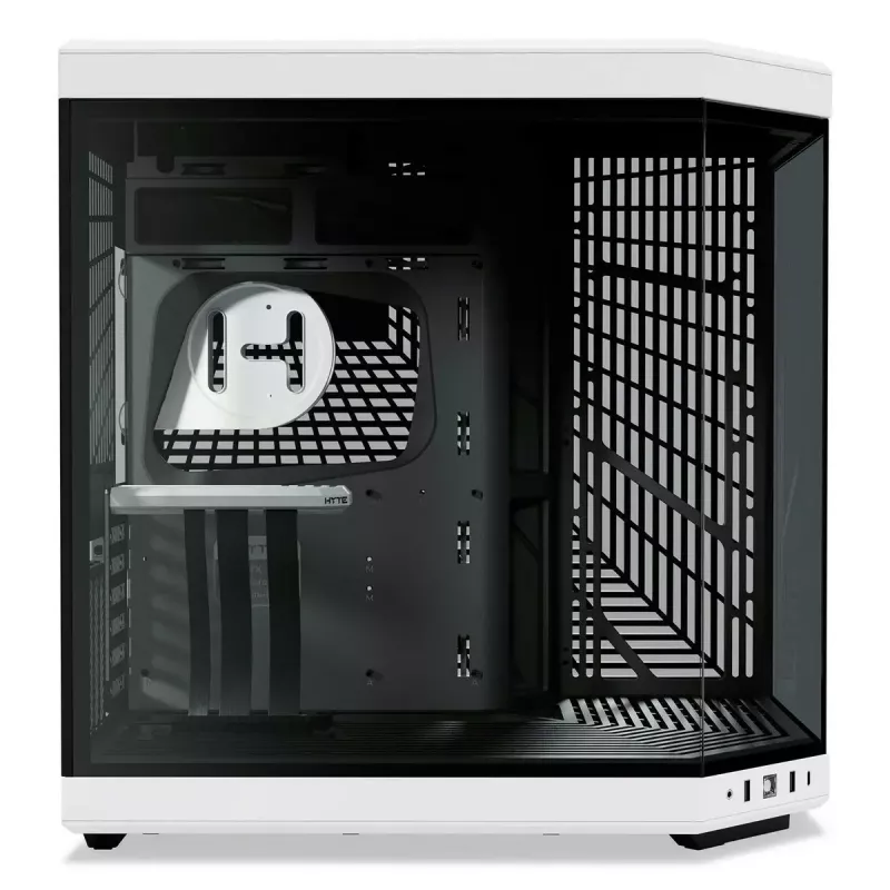 PC-kotelo HYTE Y70 Midi Tower musta, valkoinen