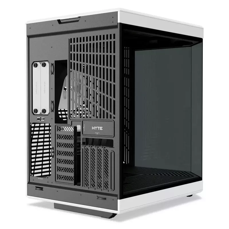 PC-kotelo HYTE Y70 Midi Tower musta, valkoinen