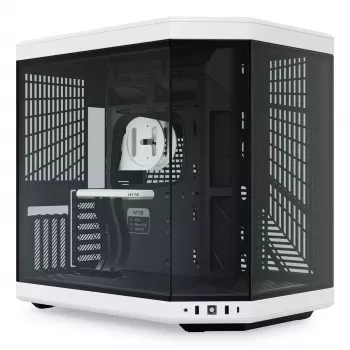 PC-kotelo HYTE Y70 Midi Tower musta, valkoinen