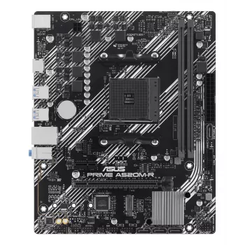 Emolevy ASUS PRIME A520M-R, AMD A520, Sockel AM4, micro ATX