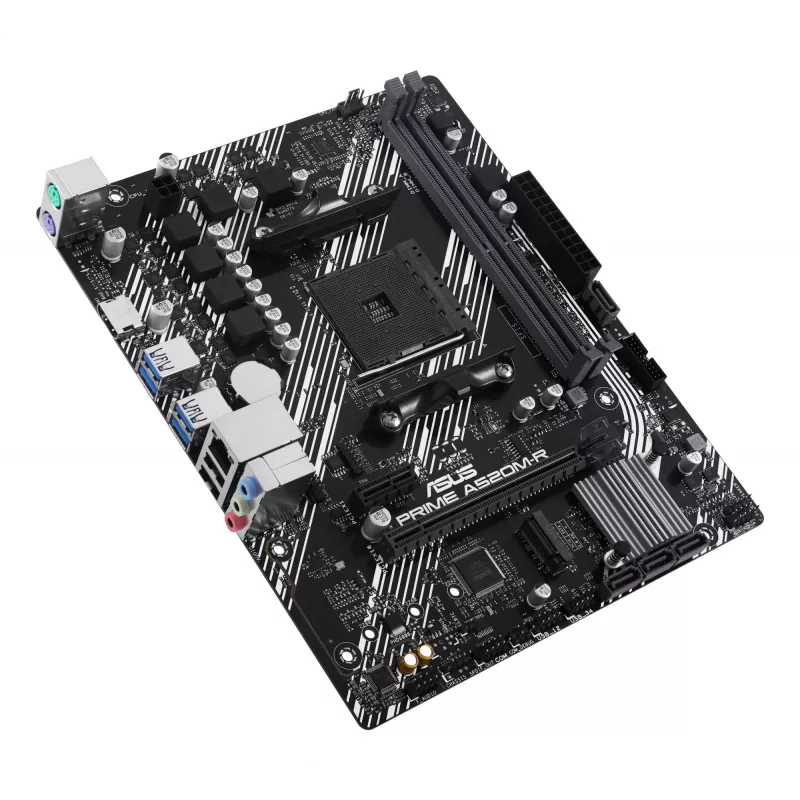 Emolevy ASUS PRIME A520M-R, AMD A520, Sockel AM4, micro ATX