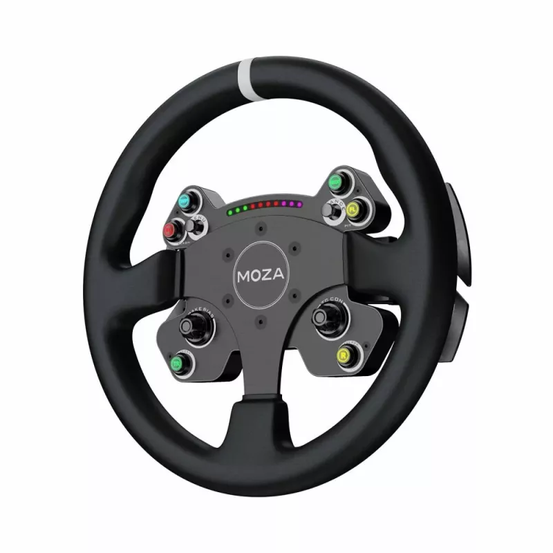 Moza Racing CS V2P Dual Clutch -ratti, ratti, PC, johdollinen, USB, musta, alumiini