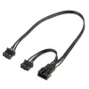 SilverStone Shark Force SST-SF120B-ARGB 120 mm kotelotuuletin, ARGB, musta