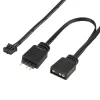 SilverStone Shark Force SST-SF120B-ARGB 120 mm kotelotuuletin, ARGB, musta