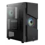 Aerocool Menace Saturn RGB Midi Tower musta