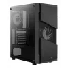 Aerocool Menace Saturn RGB Midi Tower musta