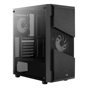 Aerocool Menace Saturn RGB Midi Tower musta