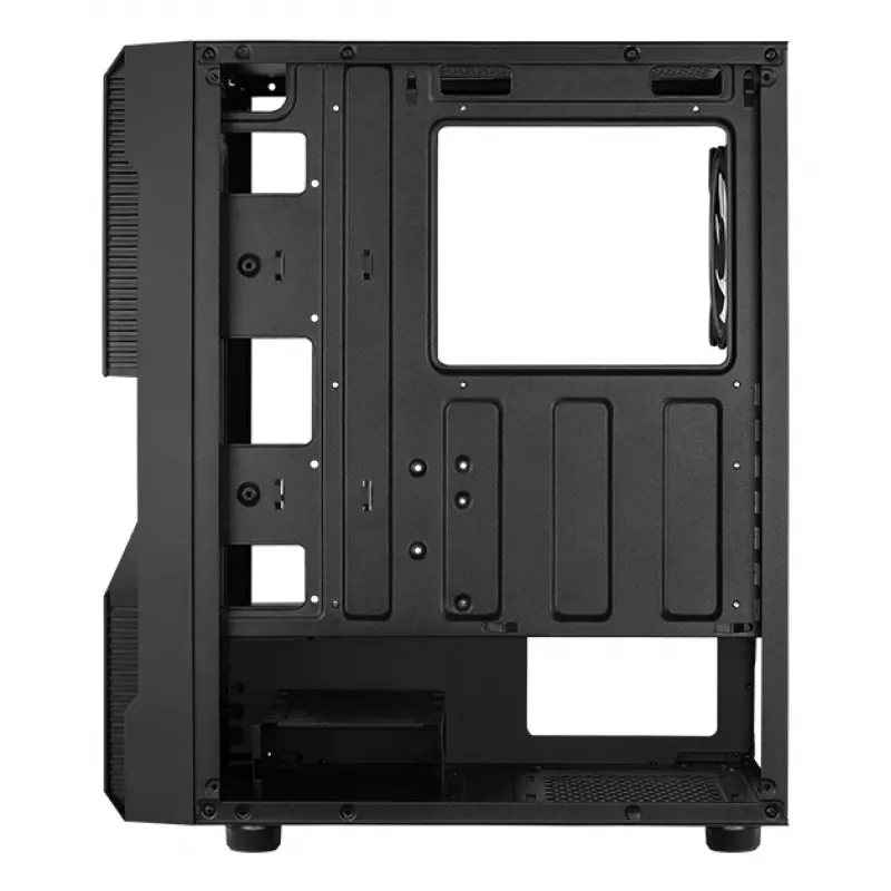 Aerocool Menace Saturn RGB Midi Tower musta