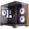 PC-kotelo Antec CX600M Midi Tower musta, puu