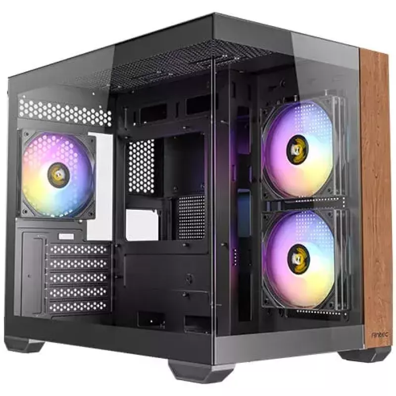 PC-kotelo Antec CX600M Midi Tower musta, puu