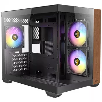 PC-kotelo Antec CX600M Midi Tower musta, puu