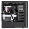 PC-kotelo Silverstone SETA D1 Midi Tower musta