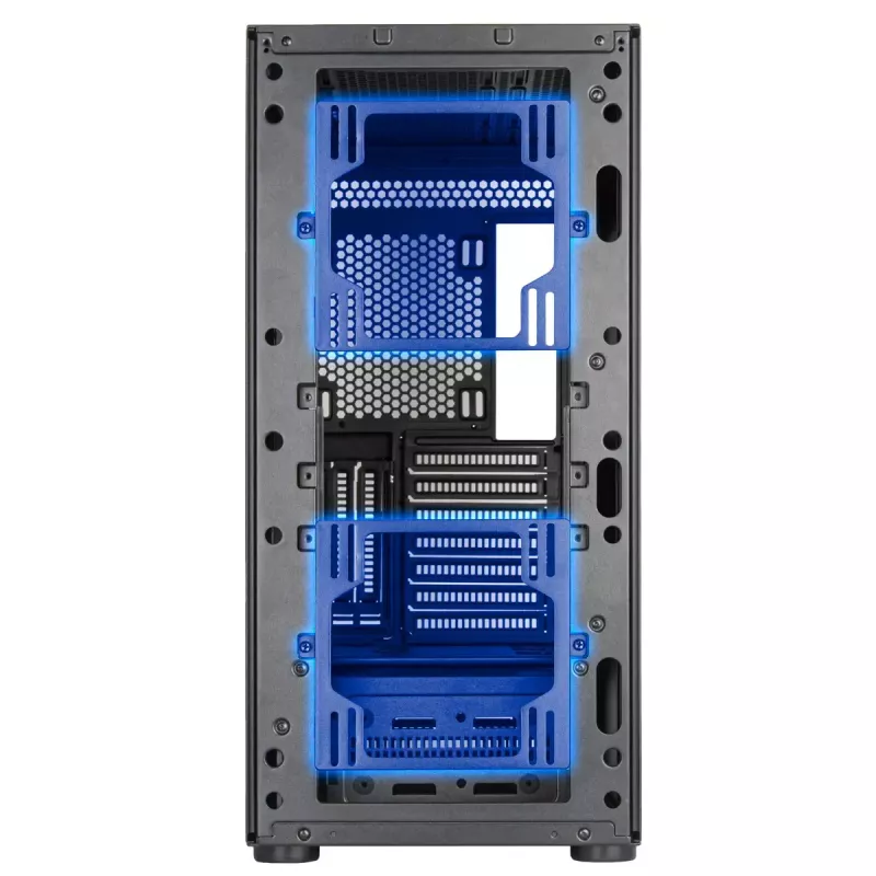 PC-kotelo Silverstone SETA D1 Midi Tower musta