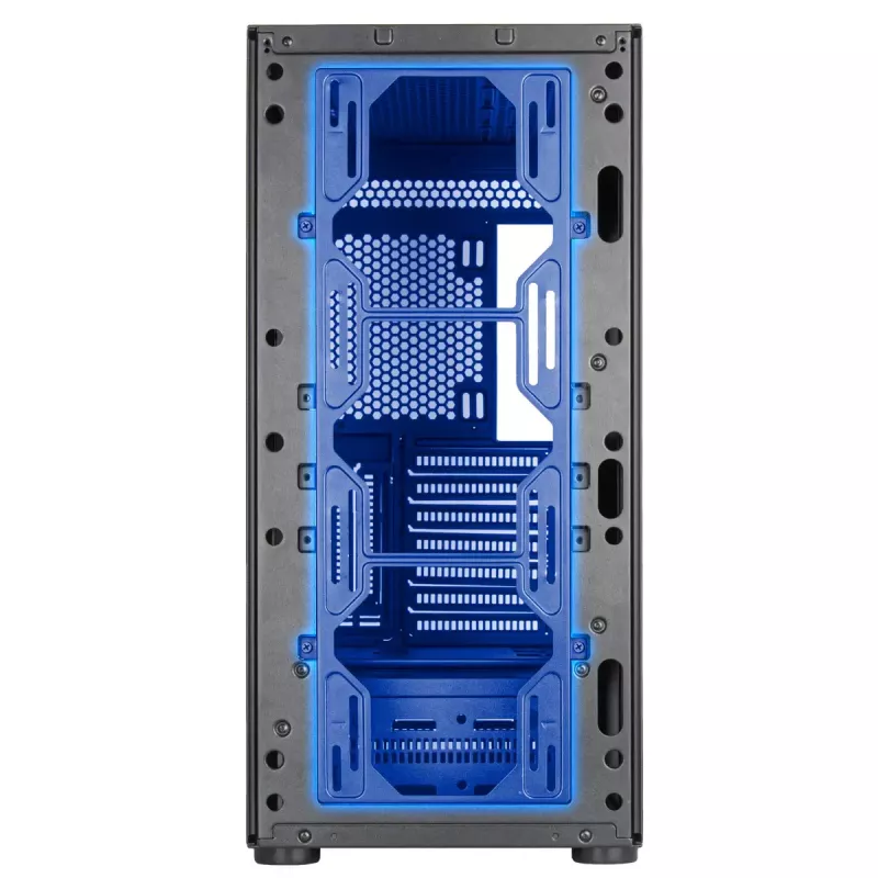 PC-kotelo Silverstone SETA D1 Midi Tower musta