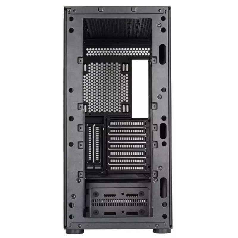 PC-kotelo Silverstone SETA D1 Midi Tower musta