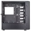PC-kotelo Silverstone SETA D1 Midi Tower musta