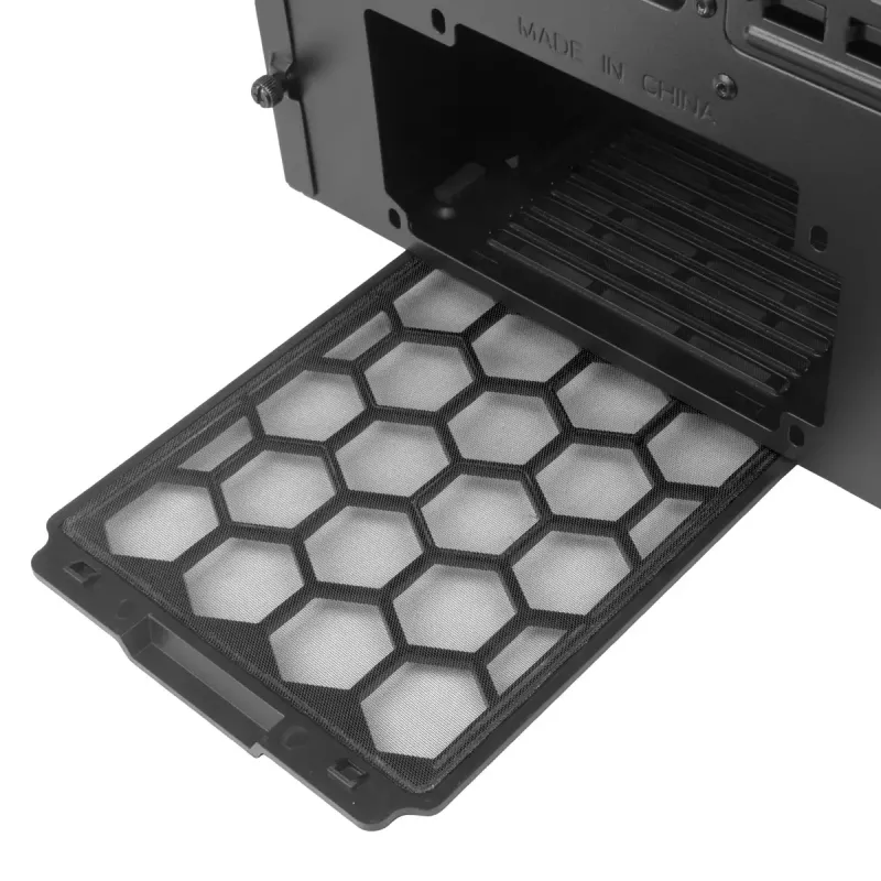 PC-kotelo Silverstone SETA D1 Midi Tower musta